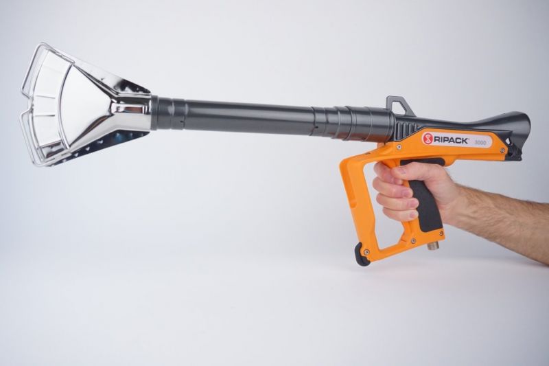 Palettensicherung mit Schrumpffolie Palettensicherung mit Schrumpffolie