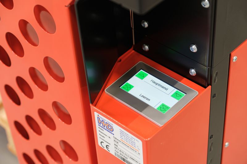 Multi-Color Touch Display mit intuitiver Bedienerführung