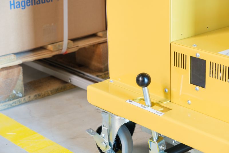 Höhenverstellbare Lanze für Sonderpaletten