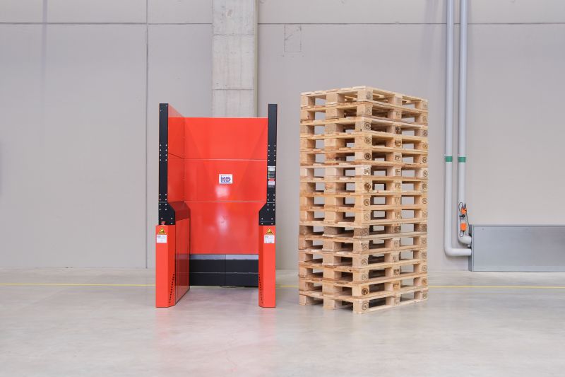 Palserver: Palettenmagazin Universal für 15 Paletten