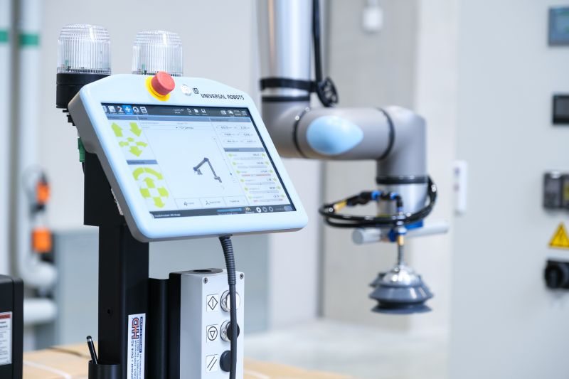 Cobot Palettierung Cobot Palettierung