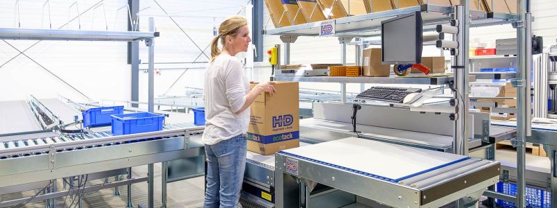 Verpackungsanlage von Hagenauer+Denk Verpackungsanlage von Hagenauer+Denk