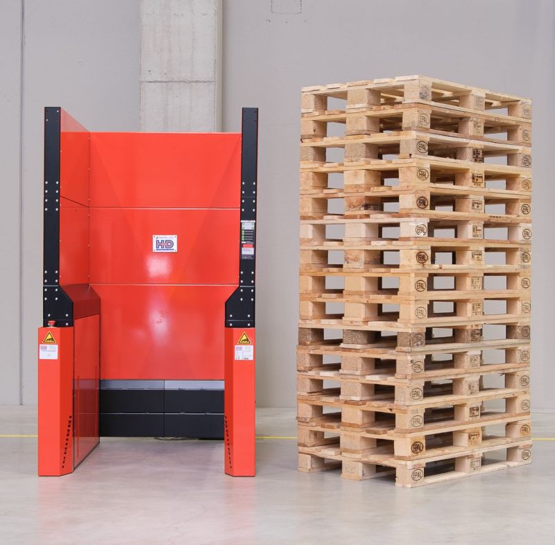 Palettenmagazin Elektro