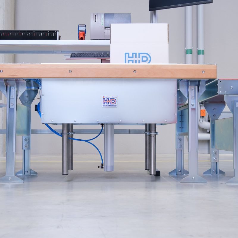 Packtisch höhenverstellbar