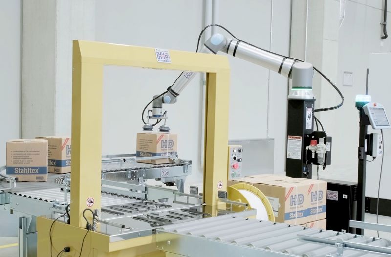 Cobot schlüsselfertig installiert Cobot schlüsselfertig installiert