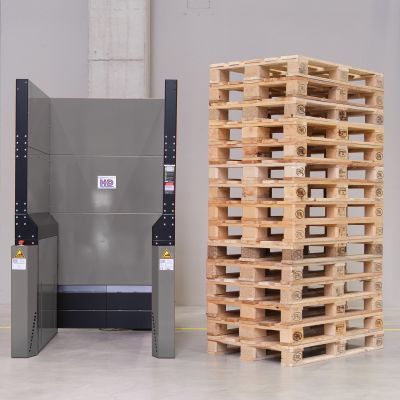 Palettenmagazin Edelstahl 15